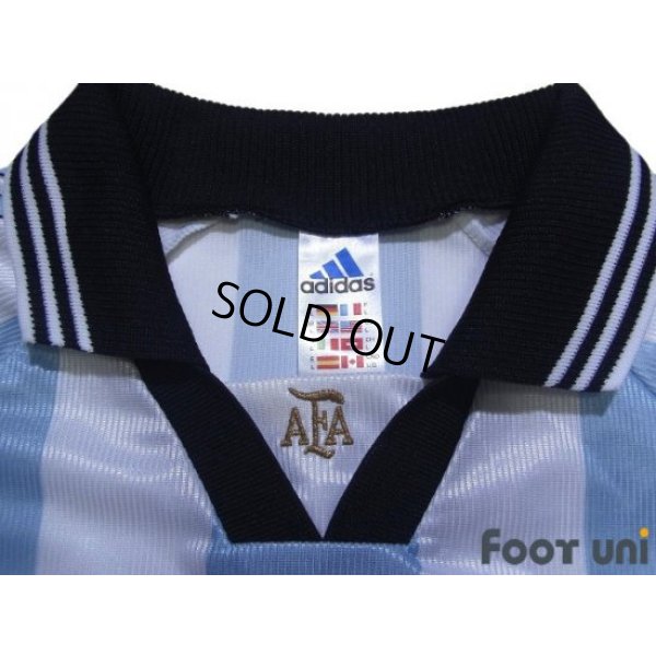 Photo4: Argentina 1998 Home Shirt