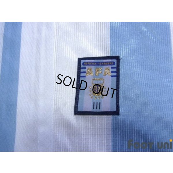 Photo6: Argentina 1998 Home Shirt