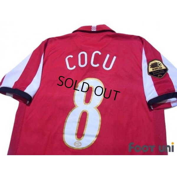 Photo4: PSV Eindhoven 2006-2007 Home Shirt #8 Phillip Cocu Eredivisie Champions League Patch/Badge