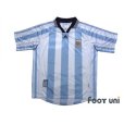 Photo1: Argentina 1998 Home Shirt (1)
