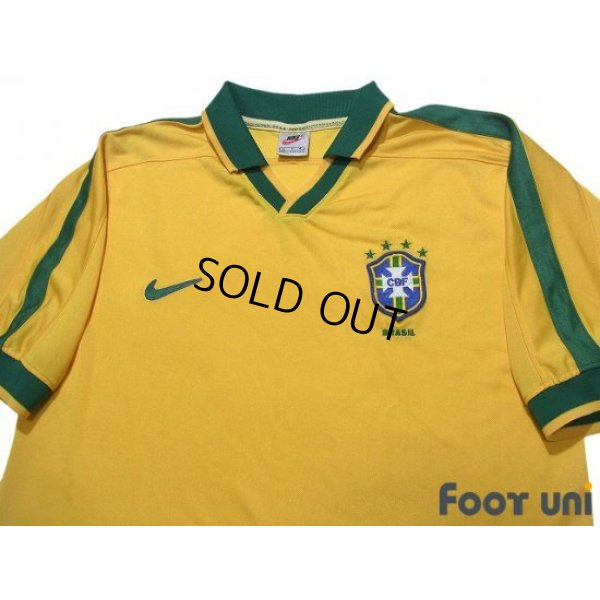 Photo3: Brazil 1997 Home Shirt