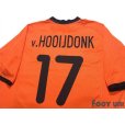 Photo4: Netherlands Euro 2000 Home Shirt #17 Van Hooijdonk (4)