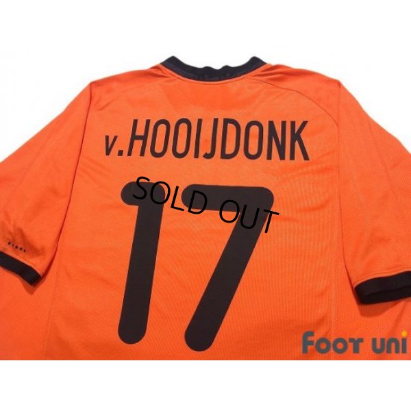 Photo4: Netherlands Euro 2000 Home Shirt #17 Van Hooijdonk