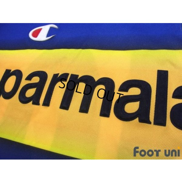 Photo7: Parma 2002-2003 Home Shirt #10 Hidetoshi Nakata Lega Calcio Patch/Badge