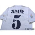 Photo4: Real Madrid 2002-2003 Home Shirt #5 Zidane Centenario Patch/Badge LFP Patch/Badge