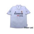 Photo1: Real Madrid 2002-2003 Home Shirt #5 Zidane Centenario Patch/Badge LFP Patch/Badge (1)