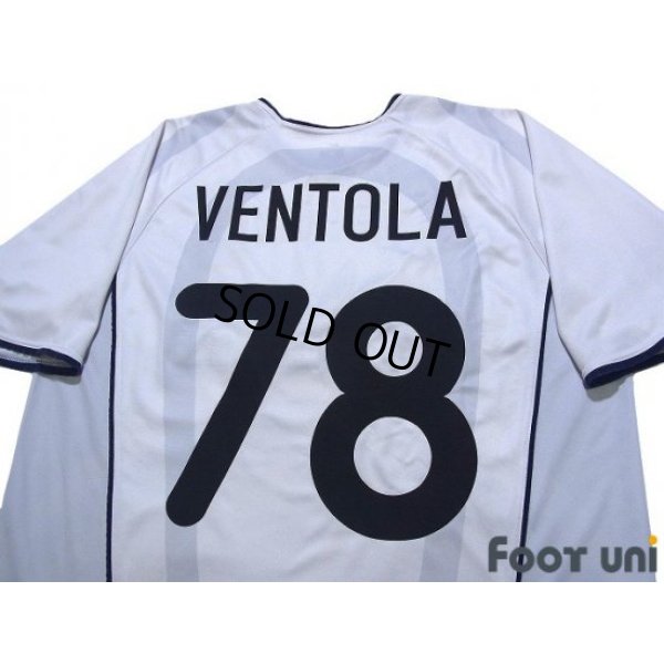 Photo4: Inter Milan 2001-2002 Away Shirt #78 Nicola Ventola