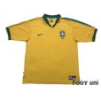 Photo1: Brazil 1997 Home Shirt (1)