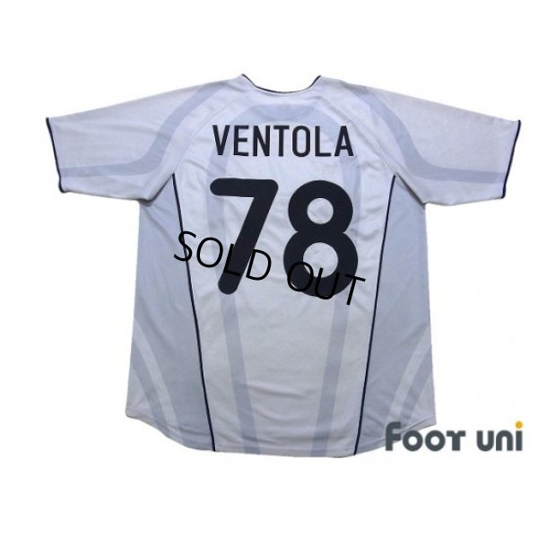 Photo2: Inter Milan 2001-2002 Away Shirt #78 Nicola Ventola