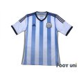 Photo1: Argentina 2014 Home Shirt w/tags (1)