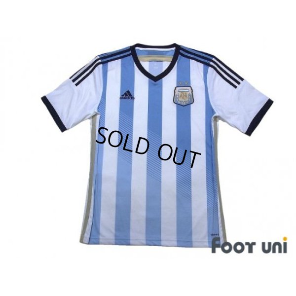 Photo1: Argentina 2014 Home Shirt w/tags
