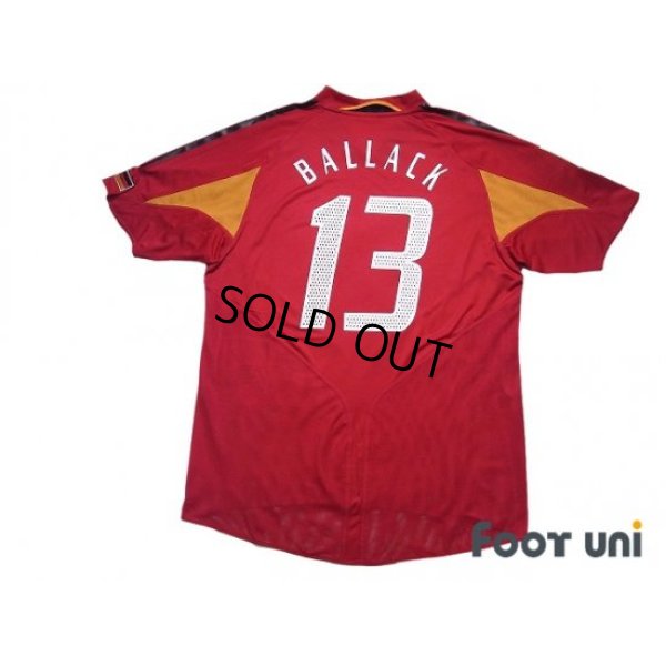 Photo2: Germany 2004 Third Shirt #13 Ballack FIFA World Cup Germany 2006 Qualifying Patch/Badge