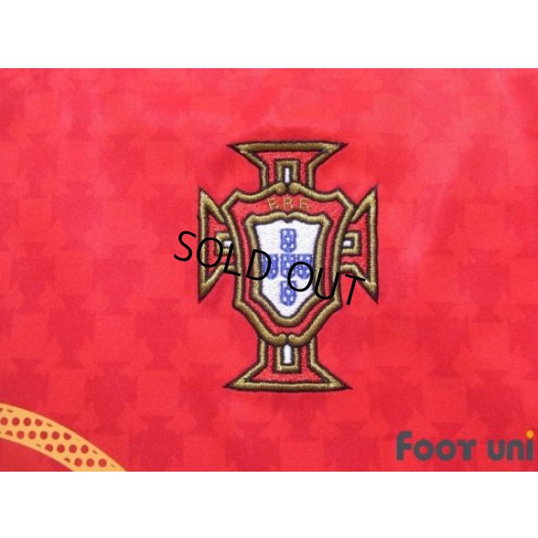 Photo6: Portugal Euro 2004 Home Shirt #20 Deco UEFA Euro 2004 Patch/Badge UEFA Fair Play Patch/Badge