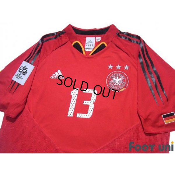 Photo3: Germany 2004 Third Shirt #13 Ballack FIFA World Cup Germany 2006 Qualifying Patch/Badge