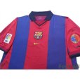 Photo3: FC Barcelona 2000-2001 Home Shirt #10 Rivaldo LFP Patch/Badge