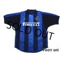 Inter Milan 2000-2001 Home Shirt #9 Ronaldo
