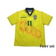 Photo1: Brazil 1995 Home Shirt #11 Romario (1)