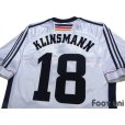 Photo4: Germany 1998 Home Shirt #18 Klinsmann