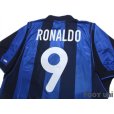 Photo4: Inter Milan 2000-2001 Home Shirt #9 Ronaldo