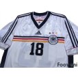 Photo3: Germany 1998 Home Shirt #18 Klinsmann