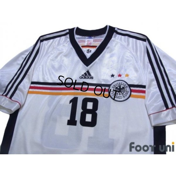Photo3: Germany 1998 Home Shirt #18 Klinsmann