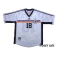 Photo1: Germany 1998 Home Shirt #18 Klinsmann (1)