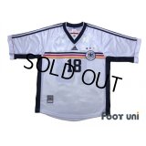 Germany 1998 Home Shirt #18 Klinsmann