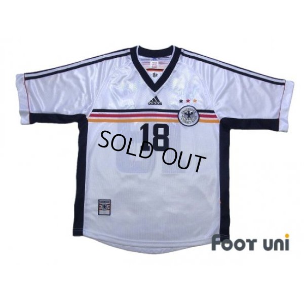 Photo1: Germany 1998 Home Shirt #18 Klinsmann