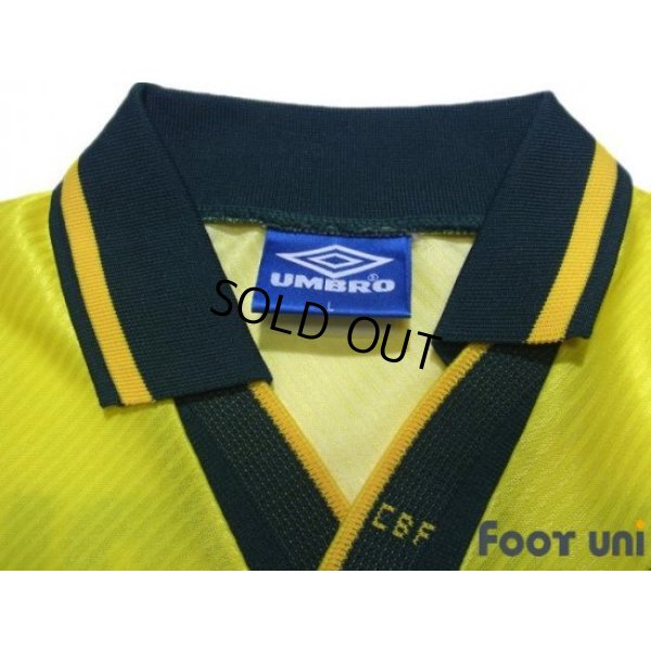 Photo5: Brazil 1995 Home Shirt #11 Romario