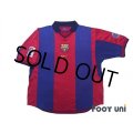 FC Barcelona 2000-2001 Home Shirt #10 Rivaldo LFP Patch/Badge
