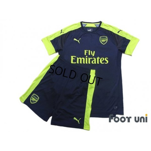 Photo1: Arsenal 2016-2017 Third Shirts and shorts Set