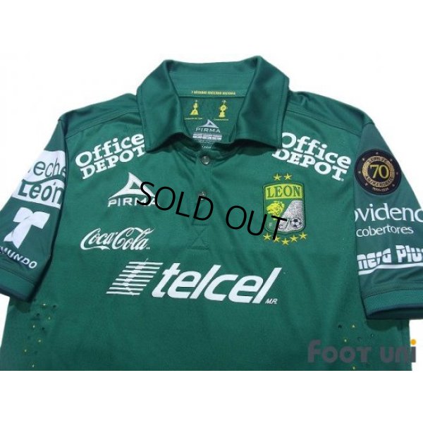 Photo3: Club Leon 2014 Home Shirt 70th Anniversary Model
