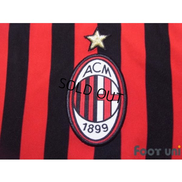 Photo5: AC Milan 2011-2012 Home Long Sleeve Shirt