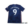 Photo2: Arsenal 2020-2021 Third Shirt #9 Alexandre Lacazette w/tags (2)