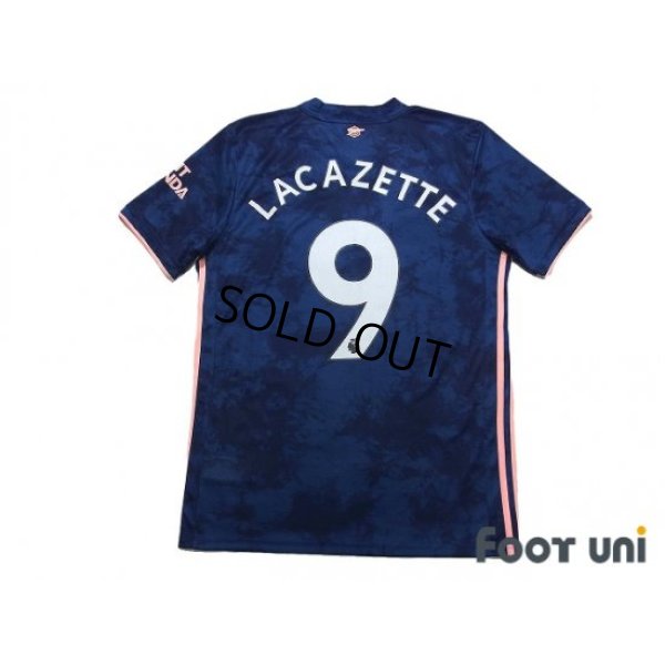 Photo2: Arsenal 2020-2021 Third Shirt #9 Alexandre Lacazette w/tags