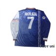 Photo2: Perugia 1998-1999 Away Long Sleeve Shirt #7 Hidetoshi Nakata Lega Calcio Patch/Badge (2)