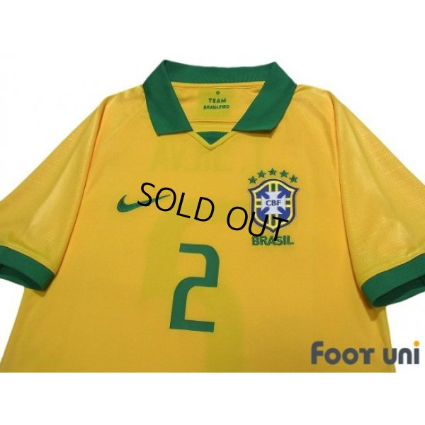 Photo3: Brazil 2019 Home Shirt #2 Thiago Silva