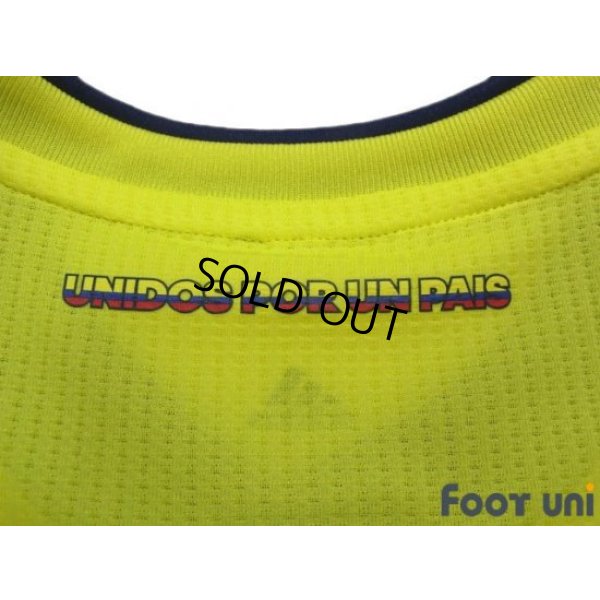 Photo8: Colombia 2018 Home Authentic Shirt #9 Radamel Falcao