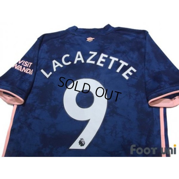 Photo4: Arsenal 2020-2021 Third Shirt #9 Alexandre Lacazette w/tags