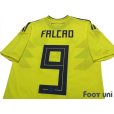 Photo4: Colombia 2018 Home Authentic Shirt #9 Radamel Falcao