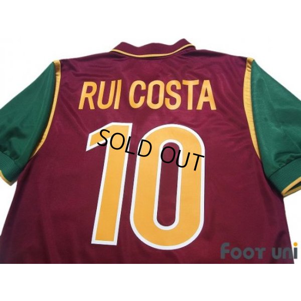 Photo4: Portugal 1998 Home Shirt #10 Rui Costa