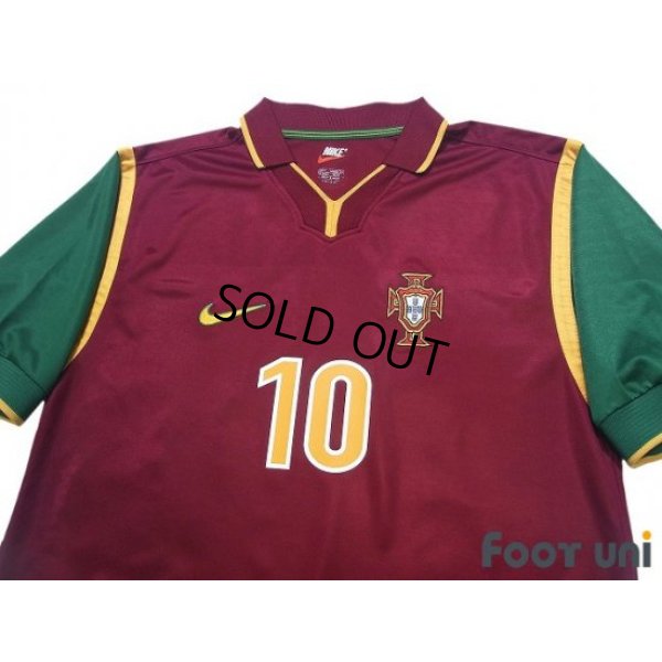 Photo3: Portugal 1998 Home Shirt #10 Rui Costa