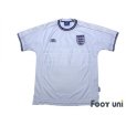 Photo1: England Euro 2000 Home Shirt (1)