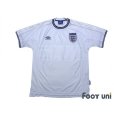 Photo1: England Euro 2000 Home Shirt (1)