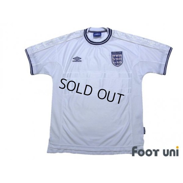 Photo1: England Euro 2000 Home Shirt