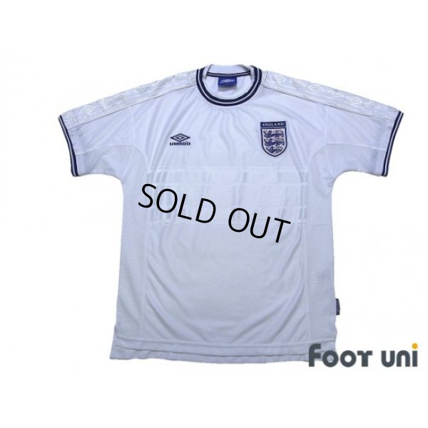 Photo1: England Euro 2000 Home Shirt