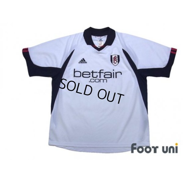 Photo1: Fulham 2002-2003 Home Shirt