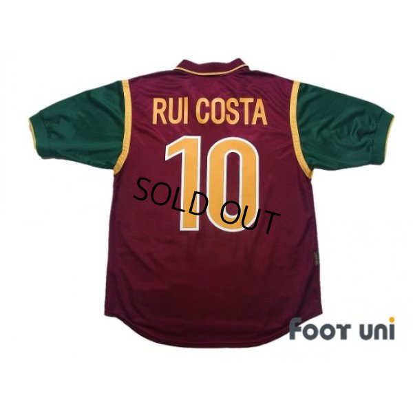 Photo2: Portugal 1998 Home Shirt #10 Rui Costa