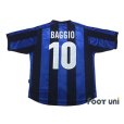 Photo2: Inter Milan 1999-2000 Home Shirt #10 Roberto Baggio (2)