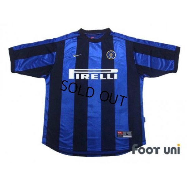 Photo1: Inter Milan 1999-2000 Home Shirt #10 Roberto Baggio